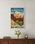 Zion National Utah Unframed Print Wall Art