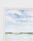 Set of Two Landscape Abstract Watercolor Wall Art