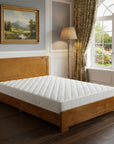 Oak Solid and Manufactured Wood Queen Bed Frame