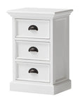 24" Solid Wood and Wood Nightstand