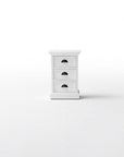 24" Solid Wood and Wood Nightstand