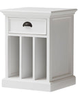 24" Solid Wood and Wood Nightstand
