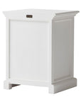 24" Solid Wood and Wood Nightstand