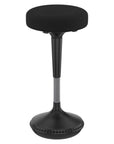 Black and Gray Adjustable Height Swivel Office Chair