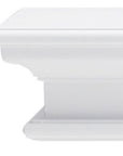 32" Classic White Floating Wall Shelf