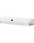 32" Classic White Floating Wall Shelf