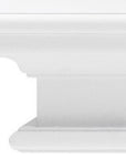 47" Classic White XL Floating Wall Shelf
