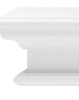 47" Classic White XL Floating Wall Shelf