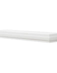 47" Classic White XL Floating Wall Shelf