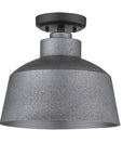 Barnes 1-Light Gray Convertible Pendant