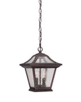 Antique Bronze Birdhouse Shape Outdoor Hanging Light