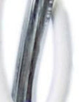 Distressed White Beveled Glass Outdoor Hanging Light