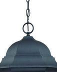 Telfair 3-Light Matte Black Hanging Light