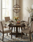 Aria 3-Light Oil-Rubbed Bronze Globe Pendant With Mother Of Pearl Accents