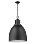 Black Metal Dimmable Ceiling Light With Black Shades