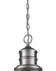 Silver Metal Dimmable Ceiling Light With Gray Shades