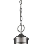 Silver Metal Dimmable Ceiling Light With Gray Shades