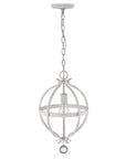 Callie 1-Light Country White Pendant