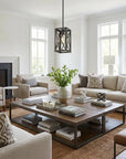 Bronze Metal Geometric Mini Pendant Hanging Light