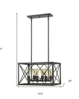 Brooklyn 6-Light Oil-Rubbed Bronze Pendant