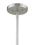 Calix 8-Light Satin Nickel Pendant