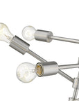 Calix 8-Light Satin Nickel Pendant