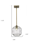 Copper Metal Dimmable Ceiling Light With Copper Shades