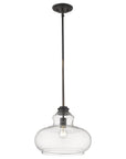 Torrel 1-Light Oil-Rubbed Bronze Pendant