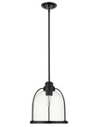 Stanton 1-Light Matte Black Pendant