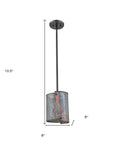 Ryker 1-Light Bronze Patina Pendant