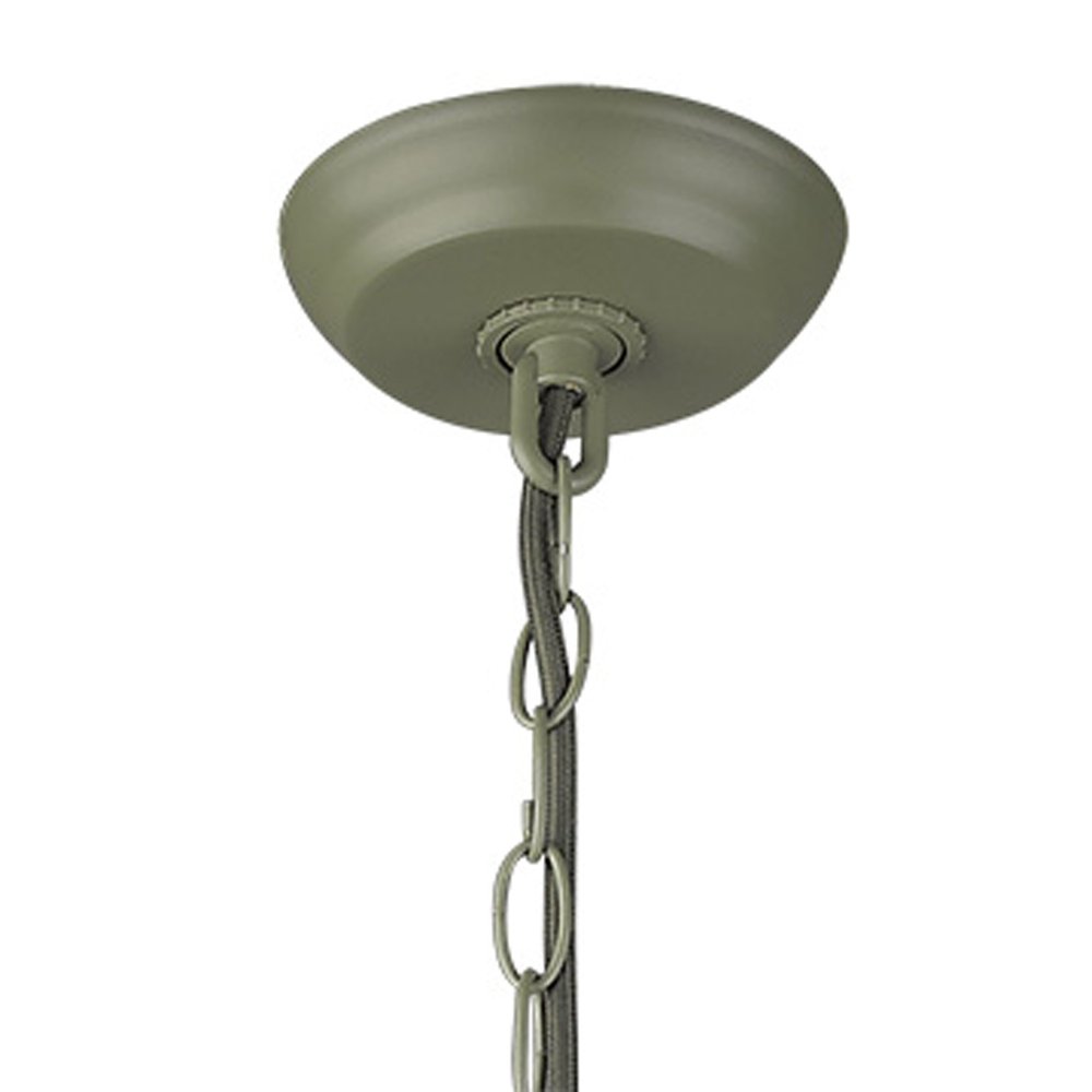 Black Metal One Light Cone Hanging Pendant Light
