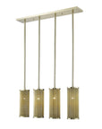 Basetti 4-Light Gold Pendant