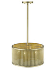 Basetti 4-Light Gold Convertible Pendant