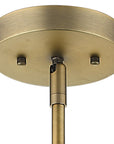 Monet 1-Light Brass Pendant