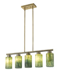 Monet 5-Light Brass Pendant