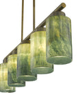 Monet 5-Light Brass Pendant