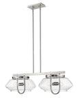 Garner 4-Light Satin Nickel Island Pendant