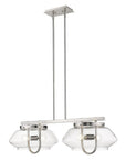 Garner 4-Light Satin Nickel Island Pendant