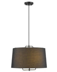 Lamia 3-Light Matte Black Mini Pendant