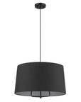 Lamia 3-Light Matte Black Mini Pendant