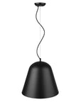 Knell 1-Light Matte Black Pendant