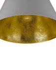 Knell 1-Light White Pendant