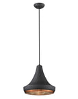 Tholos 1-Light Matte Black Pendant