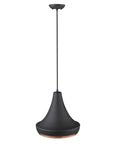 Tholos 1-Light Matte Black Pendant