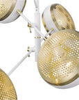 Tholos 4-Light White Pendant