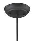 Hedron 1-Light Matte Black Pendant