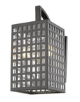 Black And Clear Three Light Seeded Dimmable Outdoor Hanging Lights With Black And Clear Shades