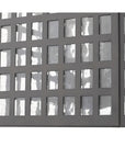Black And Clear Three Light Seeded Dimmable Outdoor Hanging Lights With Black And Clear Shades