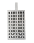 White And Clear Three Light Seeded Dimmable Outdoor Hanging Lights With White And Clear Shades