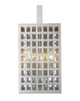 White And Clear Three Light Seeded Dimmable Outdoor Hanging Lights With White And Clear Shades